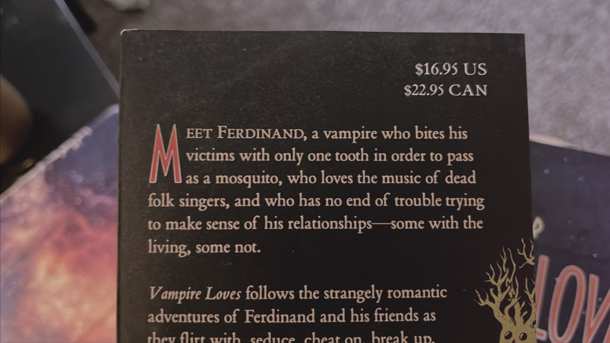 joann sfar vampire love description